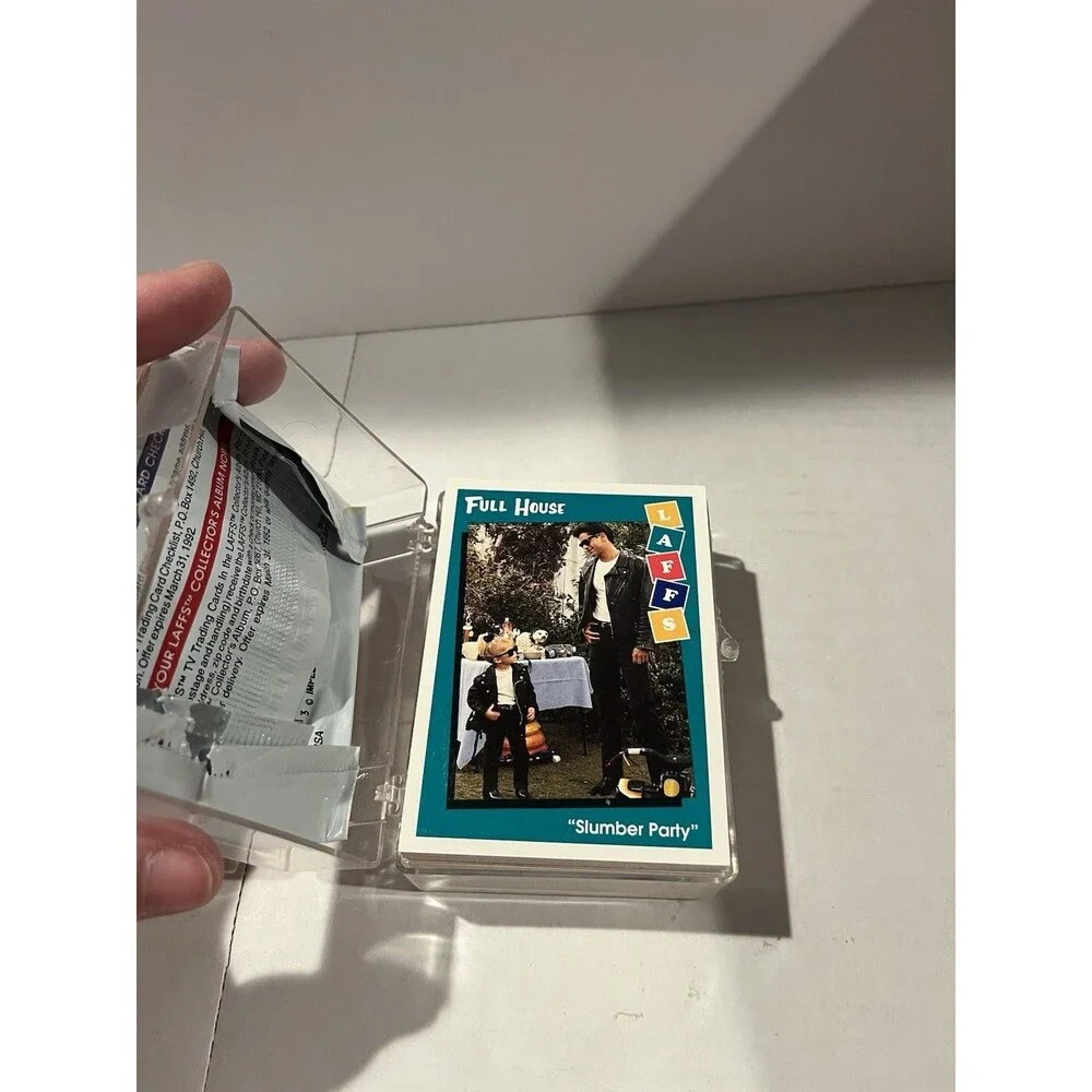 1991 LAFFS Complete 80 Card Set Full House, Perfect Strangers, Family Matters